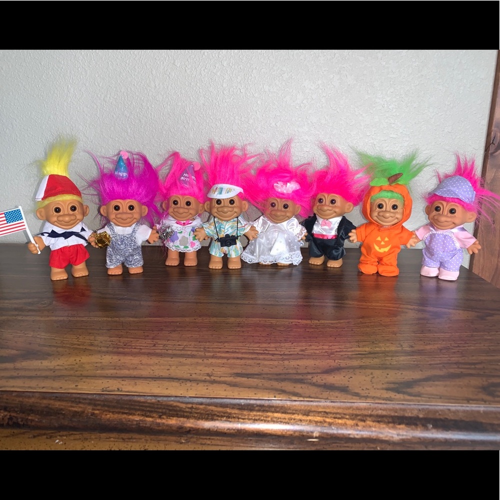 Russ Troll Dolls Lot